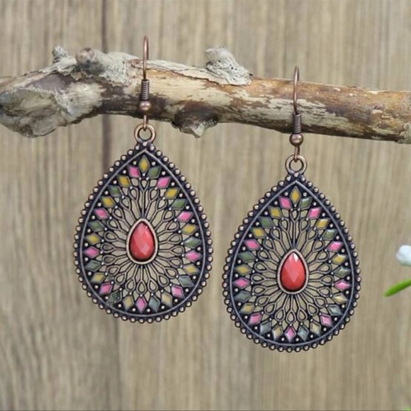 Moda Clothing Jewelry - COPY - Colorful Bohemian Stones